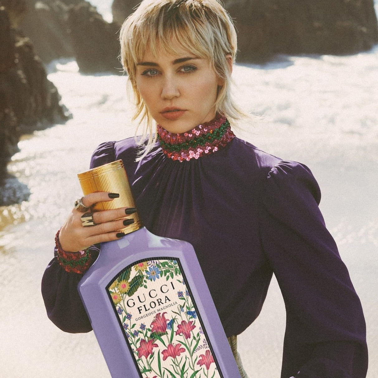 Gucci Women Flora Gorgeous Magnolia Eau De Liquid Floral Parfum(100ml)